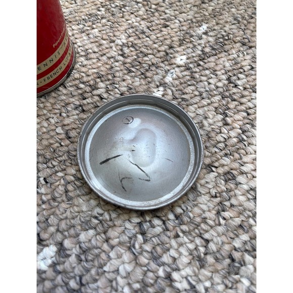 Vintage 1950s Spalding Championship Tennis Ball Tin with Two (2) Tennis Balls - Picture 11 of 16